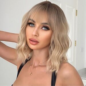 Cream Wavy Hair Extensions for Effortless Volume